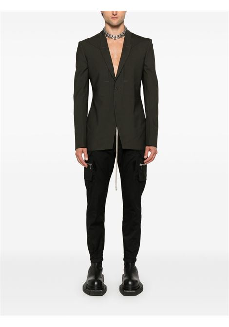 Dark green fogpocket blazer Rick Owens - men RICK OWENS | RU02D6724ZL75
